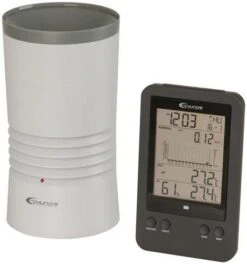 Digital Rain Gauge With Temperature