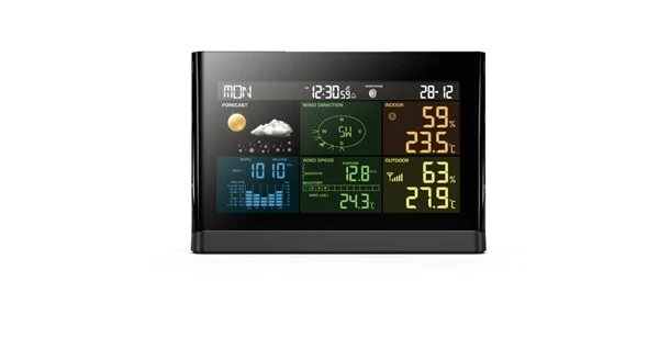 Premium Digital Wireless Weather Station With Colour Display 4 Premium Digital Wireless Weather Station With Colour Display - Image 2