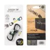 Nite Ize SlideLock 360° Magnetic Locking Dual Carabiner [Colour: Olive] -GEAR AID Shop XNMSBL08R7