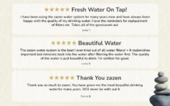 Zazen Alkaline Water Filtration System With BPA-Free Plastic Bottom Tank -GEAR AID Shop Zazen810 2