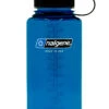 Blue With Black Nalgene Wide Mouth Water Bottle 1 Litre -GEAR AID Shop nalgenewide1000blueA