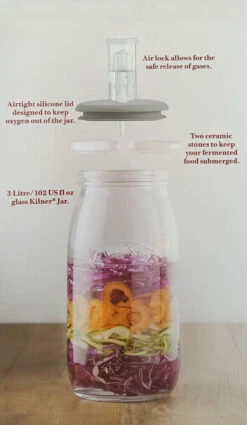 Kilner Fermentation 3.0L Jar Set -GEAR AID Shop sh01796 2